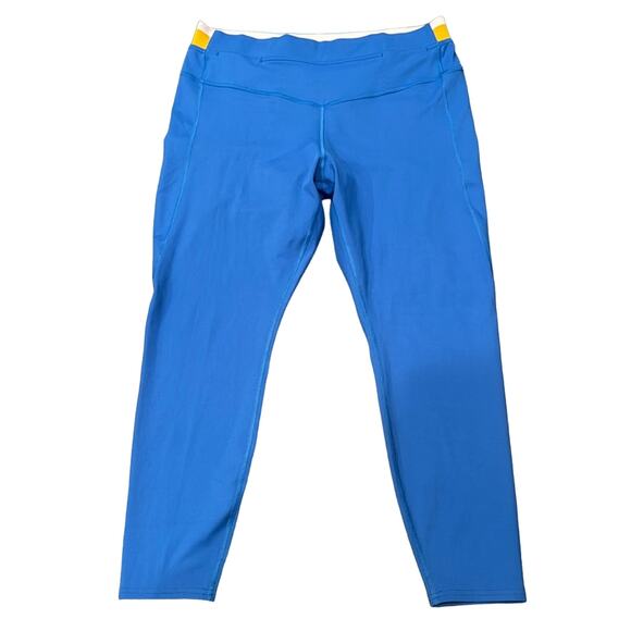 Brooks Women's Run Within 7/8 Tight Bluetiful Size XL - Picture 2 of 8